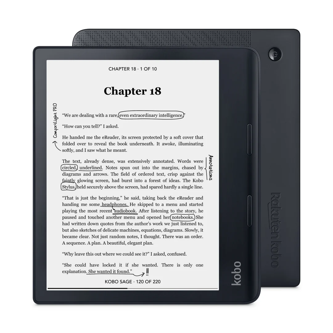 eReaders with ComfortLight Pro